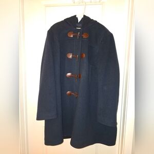 L.L. Bean Blue Duffel Coat 3X